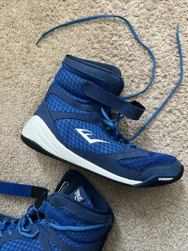 Everlast Elite Boxing Shoes Blue Men’s 11 - Picture 2 of 11