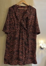 Dress Size 22 Orange Simply Be Plus Size