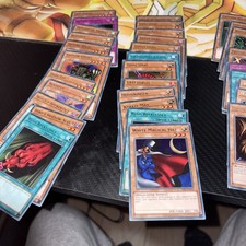Yugioh mega Rare Lot LOB -DCR 45 Card Lot