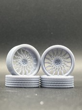 1/25 Scale Resin 26 Inch Model Car Wheel Set
