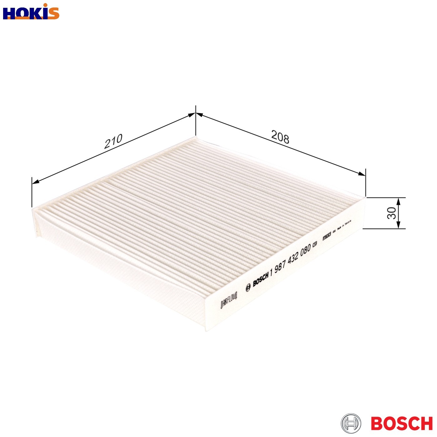 Pollen / Cabin Filter fits RENAULT LAGUNA Mk2 2.9 01 to 07 Bosch 52485325 New - Image 33