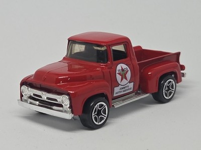  Vintage 56' Ford Red Pick Up Truck TEXACO Jimmys Auto  Service 1996 Matchbox 