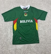 Vintage Bolivia National Team Evercool Soccer Jersey Men's L Green NWT