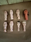 VINTAGE MARX JOHNNY WEST REPLACEMENT HEADS