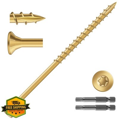 SG TZH Deck Screws #10x4'' Tan 8lb