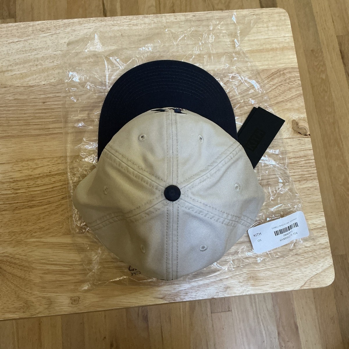 Kith Embellished K Cap Hat Sandrift Navy New DS | eBay