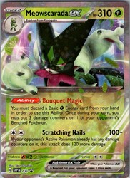 Meowscarada ex 033 SVP Black Star Promo