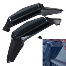ABS Plastic Front Adjustable Air Deflectors For Honda Goldwing 1800 GL1800 Tour