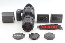 Read MINT w/ Two Film Back Pentax 645NII Camera  FA ZOOM 80-160mm F4.5 JAPAN