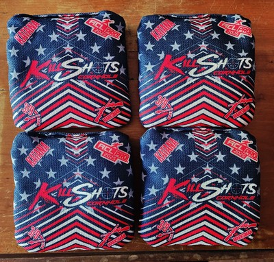 Killshots Cornhole-Katana Series- Signature Edition 2024 ACL Pro- W/ TRAVEL BAG