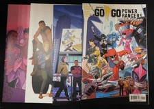 SABAN'S GO GO POWER RANGERS 1 A B C D BOOM VARIANT COMIC LOT PARROTT 2019 NM