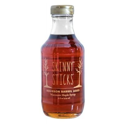 Skinny Sticks Bourbon Barrel Aged Maple Syrup