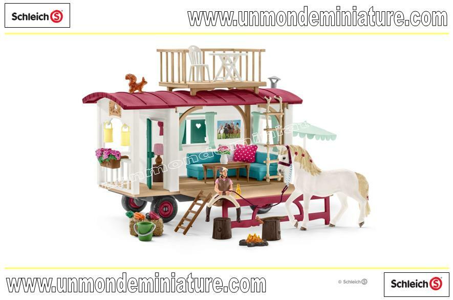 Horse Club Caravane Pour Les Rencontres Secretes Du Club SCHLEICH - SC 42415 Horse Club Caravane Pour Les Rencontres Secretes Du Club SCHLEICH - SC 42415