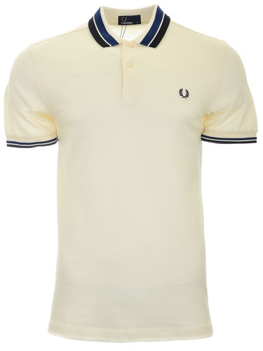 Textured Large Tipped Polo Shirt 