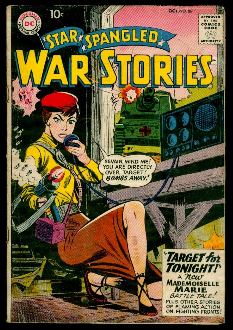 DC Comics Star Spangled WAR STORIES #86 Mademoiselle MARIE VG 4.0