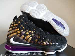 black and purple lebron 17