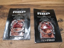 NOS 1990s brake straddle cable traingle RBP TEKTRO 1246A brake hanger raspberry