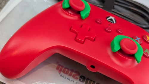 🔥Works🔥 PowerA - Red Wired Controller for Xbox Series X|S XBGPOPWI - Picture 4 of 10