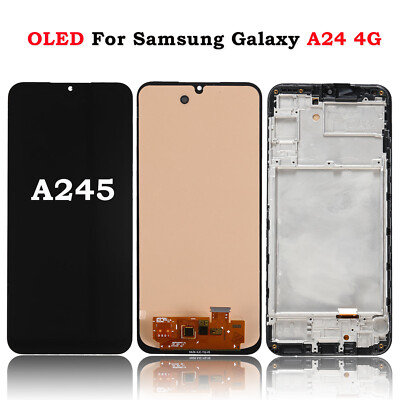 Replacement For Samsung Galaxy A24 4G A245F OLED Display Screen LCD Touch±Frame