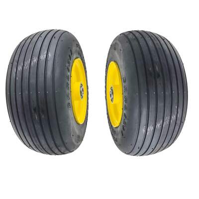 John Deere 13x6.50-6 Flat-Free Wheel & Tire Set For Select ZTrak & QuikTrak