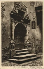 CPA AK Rothenburg Altes Rathausportal GERMANY (1076278)