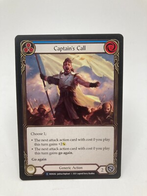 Captain's Call NM* Monarch - Flesh And Blood - BLUE - 262 -UnltdCards