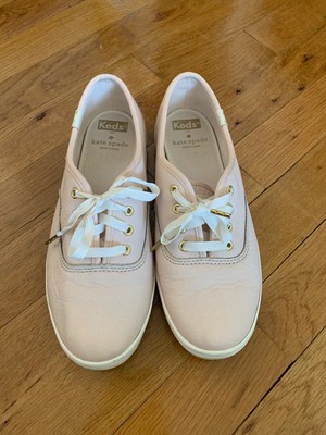 pink leather keds