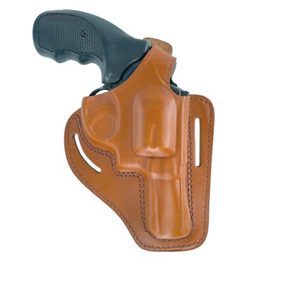 Koltster Pancake Leather Holster For Smith&Wesson K Frame; 64 66 586 617 with 3''
