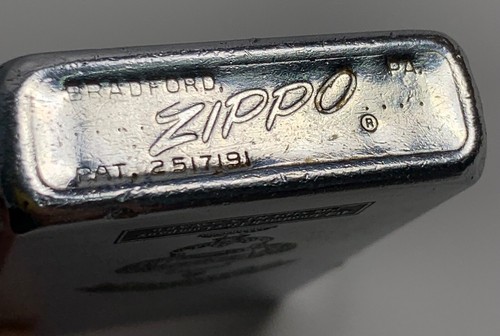 RARE Zippo 1958 BF Goodrich Tires Presidents Safety Award Lighter w/ Box (READ) - Picture 5 of 14