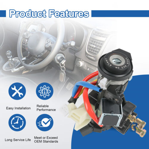 Ignition Switch Set Assembly & 2 Door Lock fit for Hyundai Sonata 2015-2019 - Picture 4 of 24