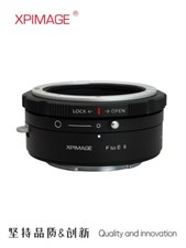 XPimage Locking Lens Adapter for NIKON F Lens to Sony E mount Camera A6600 VG30