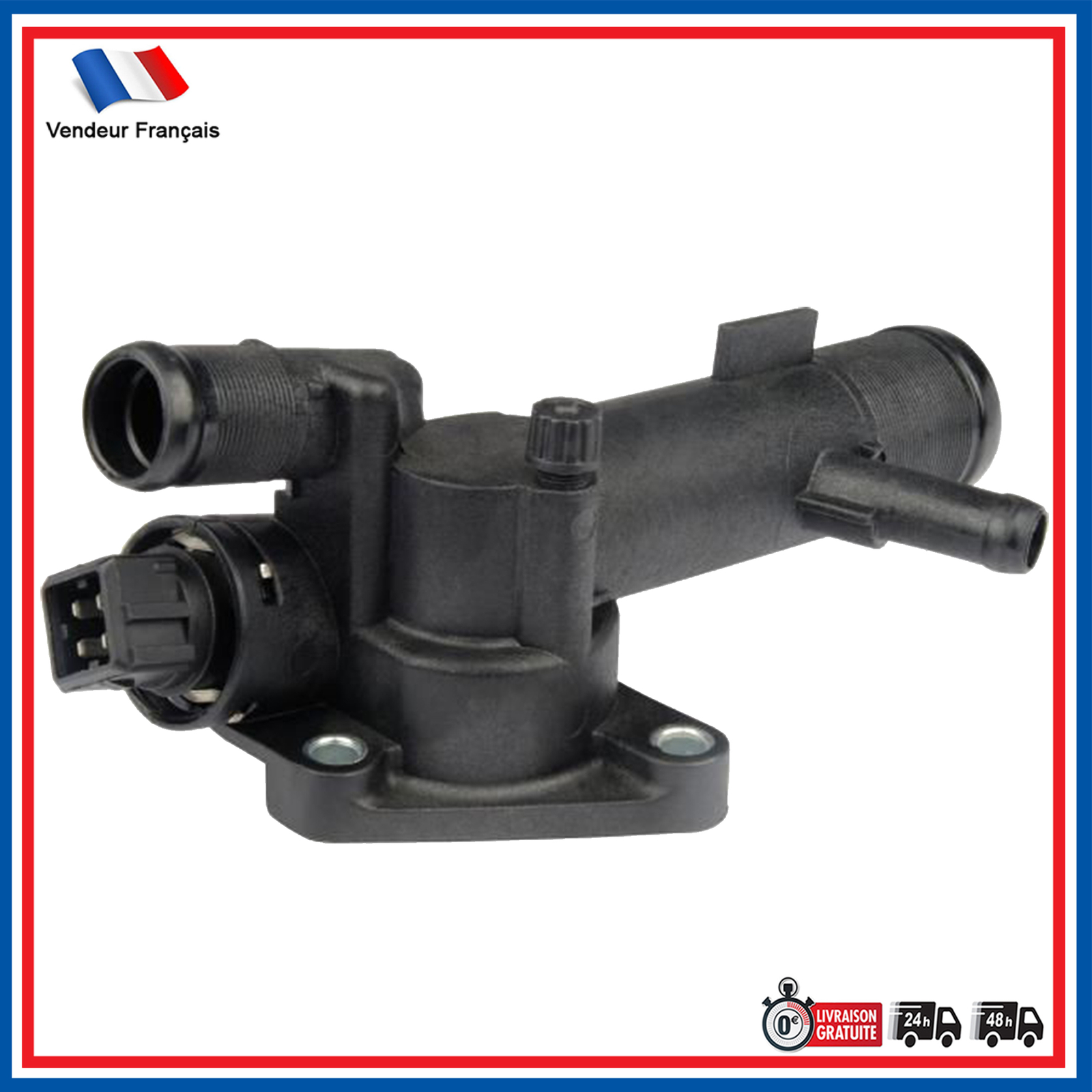 Boitier de thermostat 8200954285 à ouverture rapide pour stabiliser la température moteur