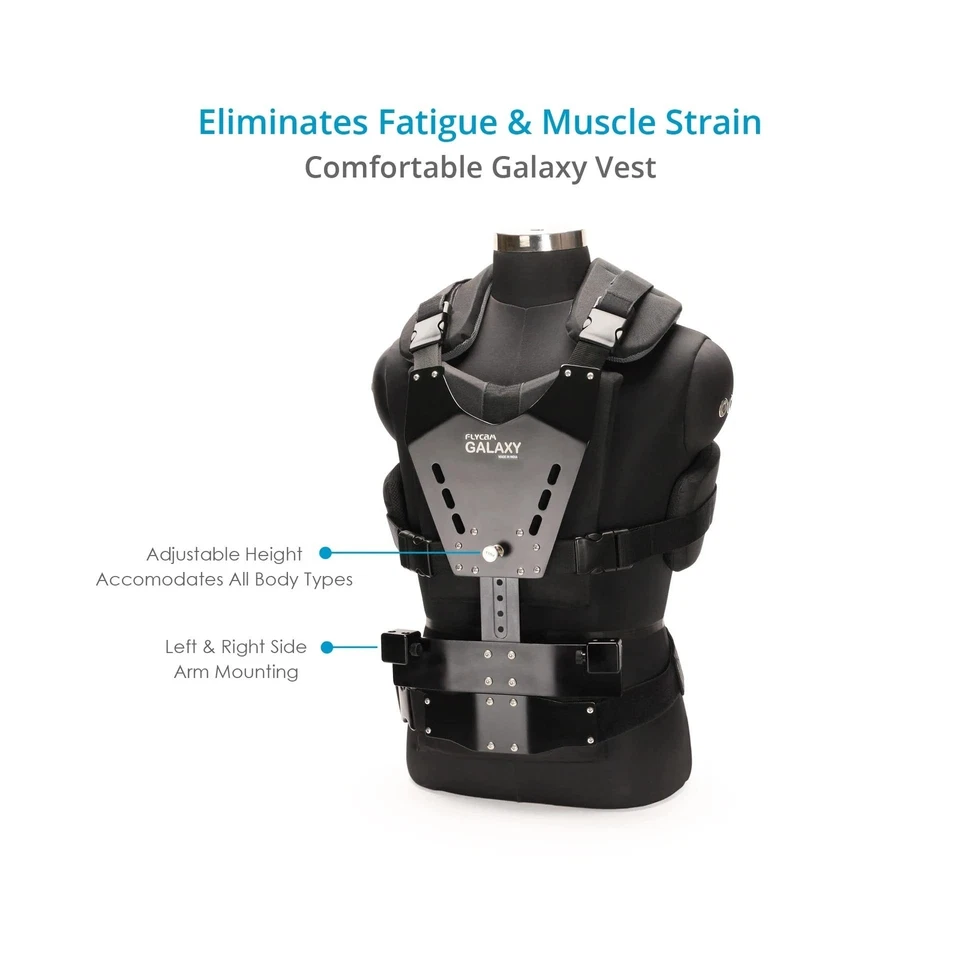 FLYCAM Galaxy Dual Arm and Vest Body Mounted Steadycam for Handheld Stabilize... - Image 3 of 4