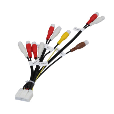 Rca Harness For Pioneer AVIC-F30BT F930BT F9310BT F940BT Audio Video