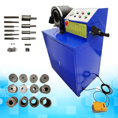 #ad 220V 3PH 0.24quot; 3.0quot; Hydraulic Hose Stripping Crimping Machine 31.5MPa $5501.60