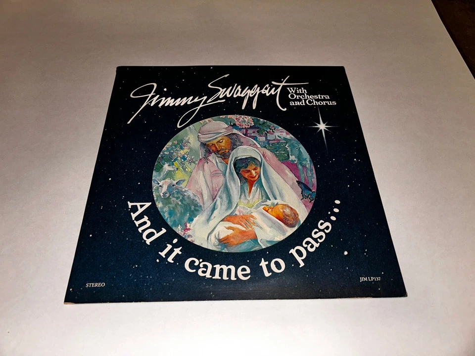 Jimmy Swaggart And It Came To Pass Christmas LP 135 Vinyl Holiday LP 22S - Image 3 of 4