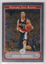 2006-07 Topps Chrome #199 Sergio Rodriguez RC - Portland Trail Blazers - 308🔥🏀
