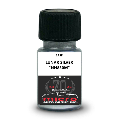 Touch up Paint Kit With Brush 2 Oz For Honda Lunar Silver NH830M SHIPS