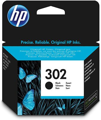 HP 302 Schwarz Original Druckerpatrone Officejet 3635 3830 3831 3832 3833 4650