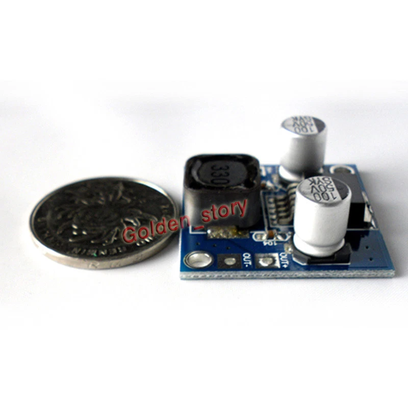 Convertidor de voltios reductor 3A Mini DC-DC 15V-38V 18V 24V 36V a 12V LM2596S Foto 3 de 3