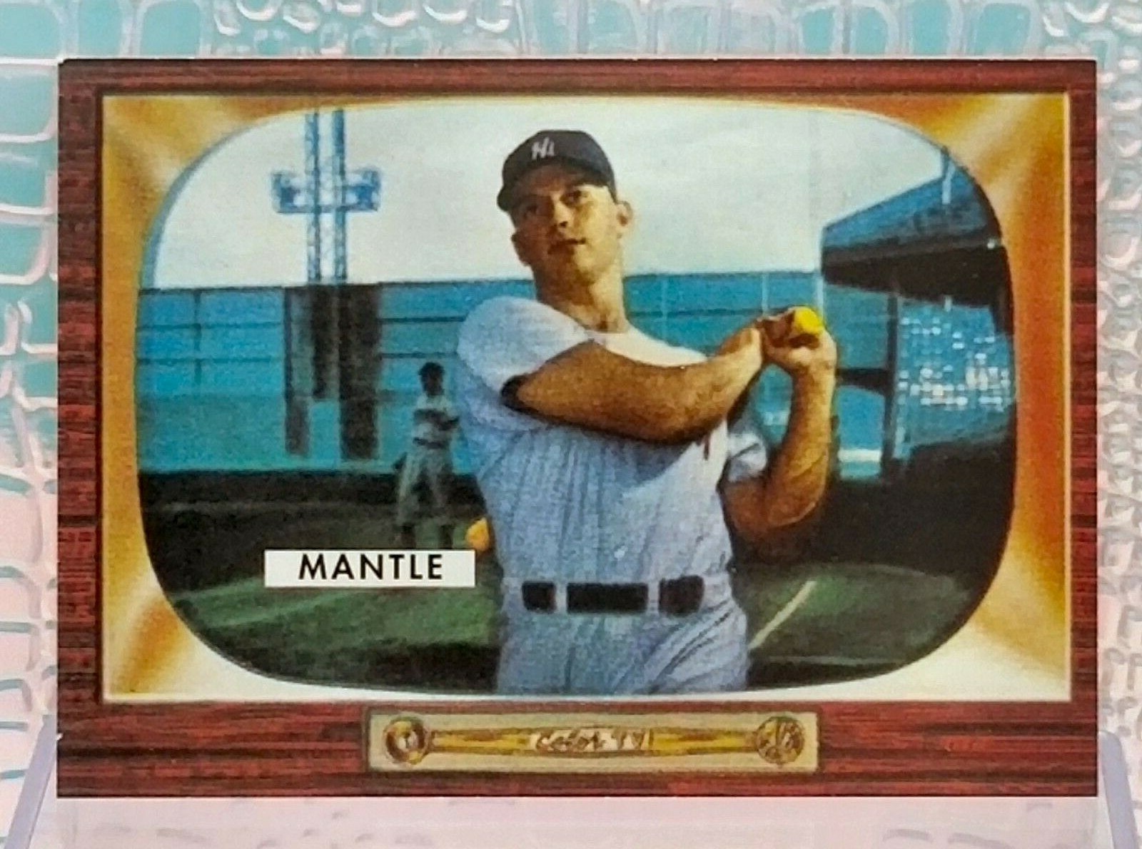 1996 Topps #2 Baseball MICKEY MANTLE Sweepstakes Entry Card MANTLE COLOR TV Rare | eBay