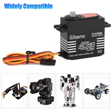 Waterproof 40KG Servo Metal Gear High Torque Steering Servo for 1/8 1/10 RC Car