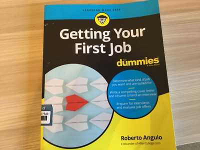 Getting your fist job . book .for dummies