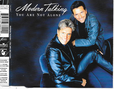 MODERN TALKING - You are not alone CDM 5TR Eurodance Euro Disco 1999 Germany