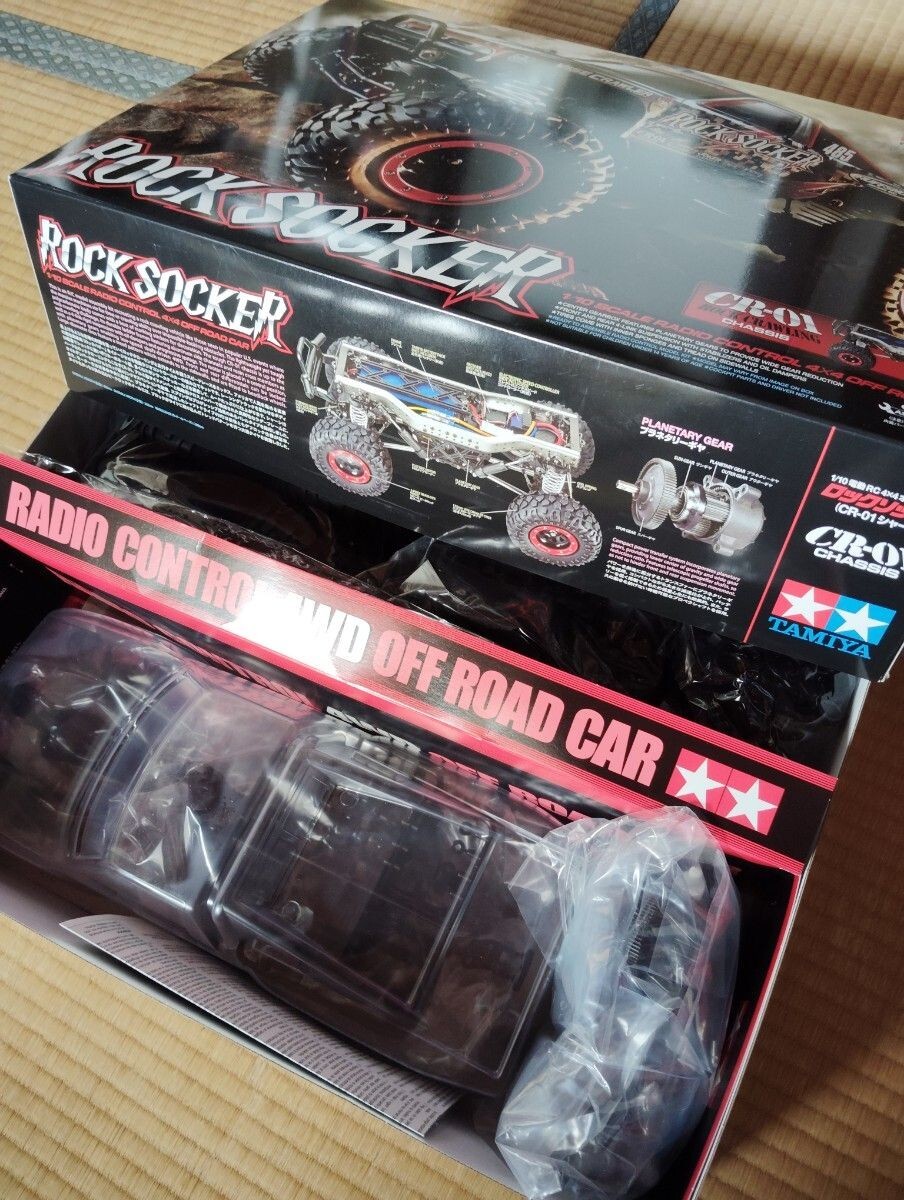 Tamiya 58592 1/10 Rock Socker Crawler Truck CR-01 | eBay