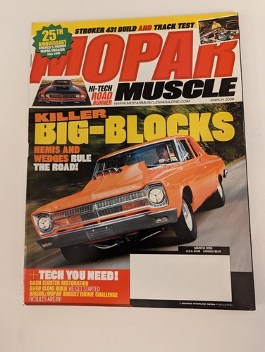 Posten 3 Mopar Muskelmagazine 2008 Feb, März & Apr - Bild 4 von 7