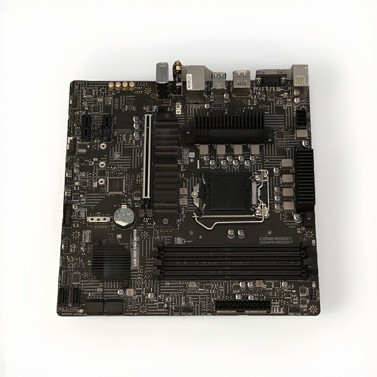 READ!@ MSI B560M PRO-VDH WIFI Intel Socket 1200 10/11gen