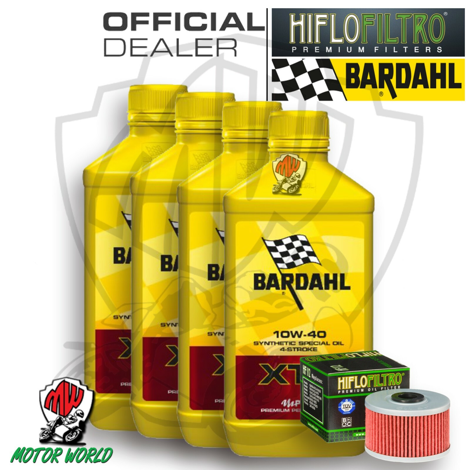 Bardahl XTC C60 5W40 Motoröl 4 Liter – Polar Plus Fullerene Für Benzin- & Dieselmotoren