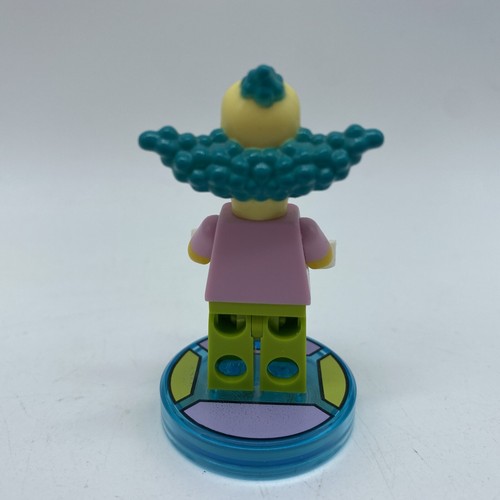Lego Krusty the Clown Minifigure & Dimensions Base Tag Simpsons 71227 - Picture 3 of 6