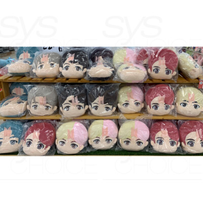 BTS ★クッション★ぬいぐるみ Ｋ－POP BTS Official Authentic Goods CHARACTER Face Cushion + Tracking